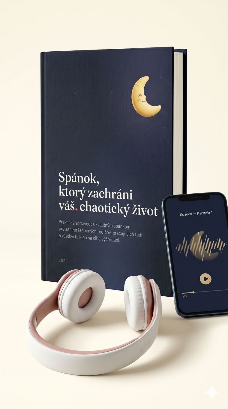 Obálka ebooku Spánok, ktorý zachráni váš chaotický život s audio verziou